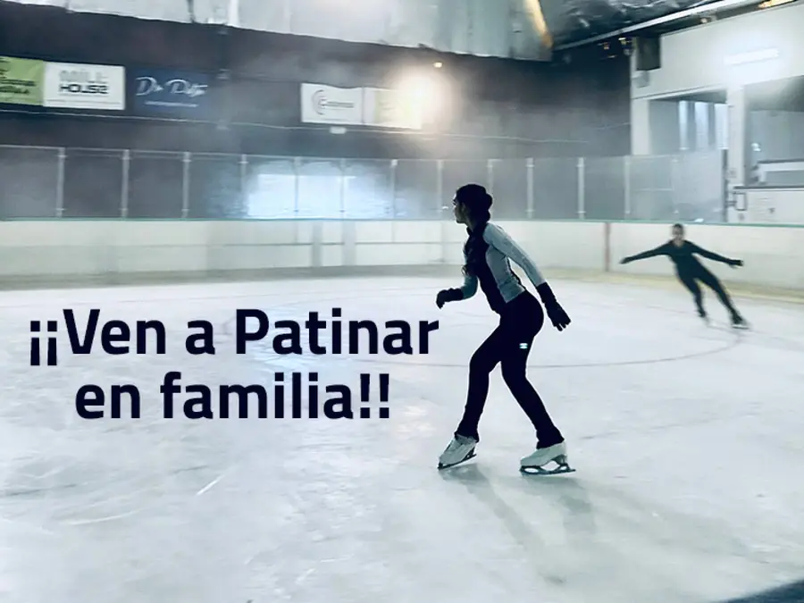 ¡Ven a patinar a nuestra pista de hielo!. 