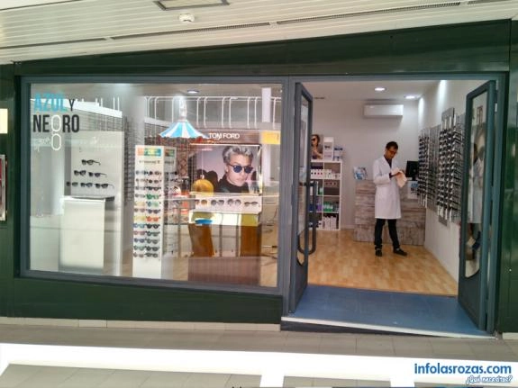 OPTICA AZUL Y NEGRO