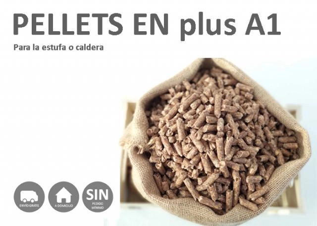 Palet PELLET 32 sacos. 222 € + iva (transporte has