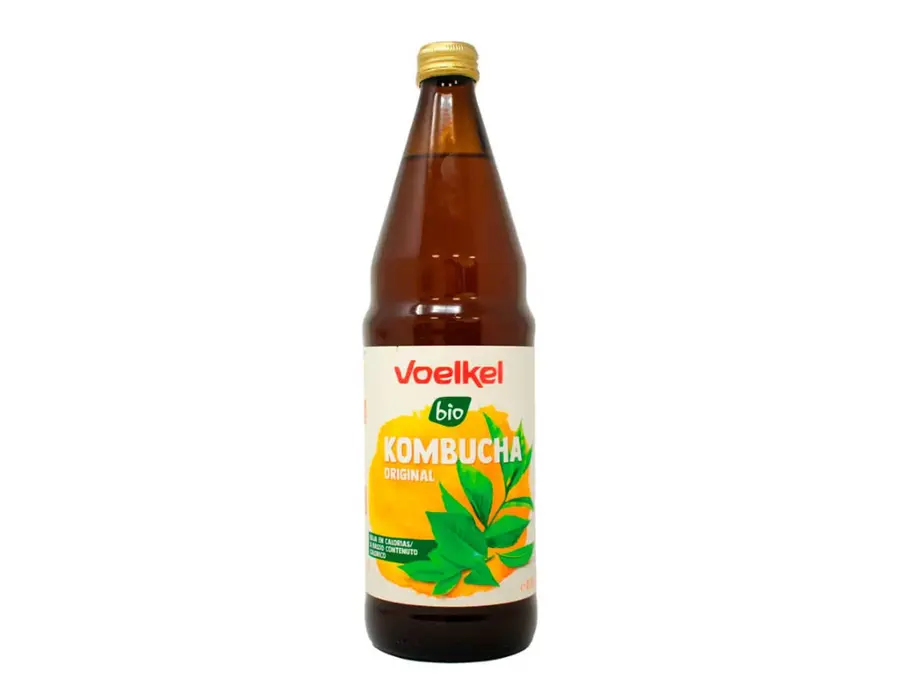 Kombucha maracuya y limon 750ml voelkel