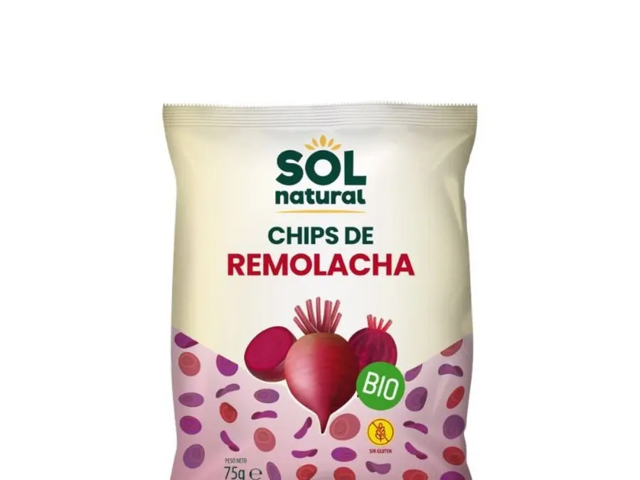 CHIPS VEGETALES DE REMOLACHA 75G SOL NATURAL
