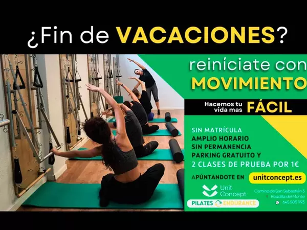 PILATES y ENDURANCE en BOADILLA