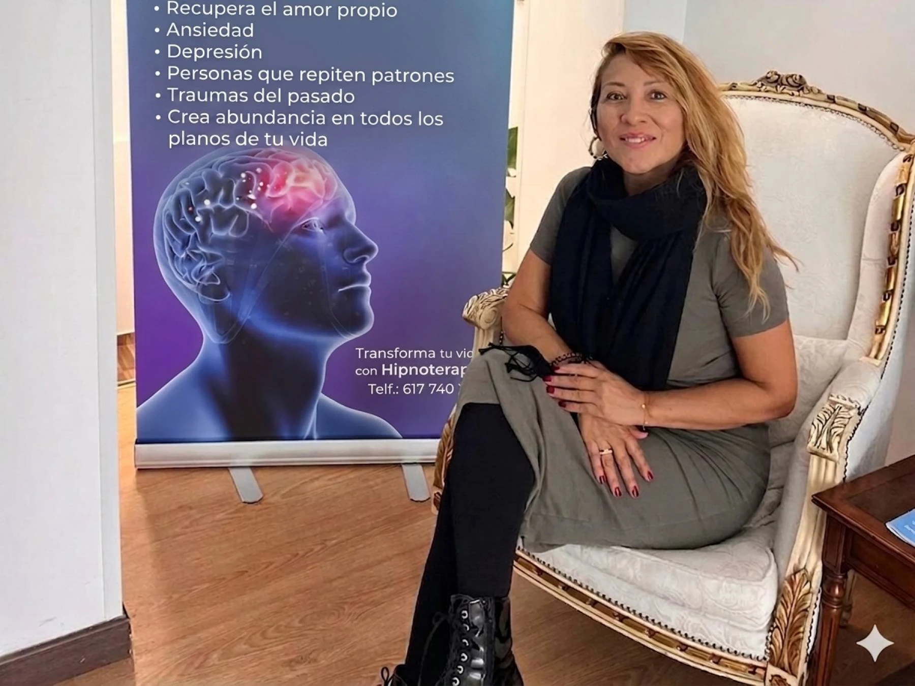 GRECIA OLALLA Hipnosis - Terapia holística