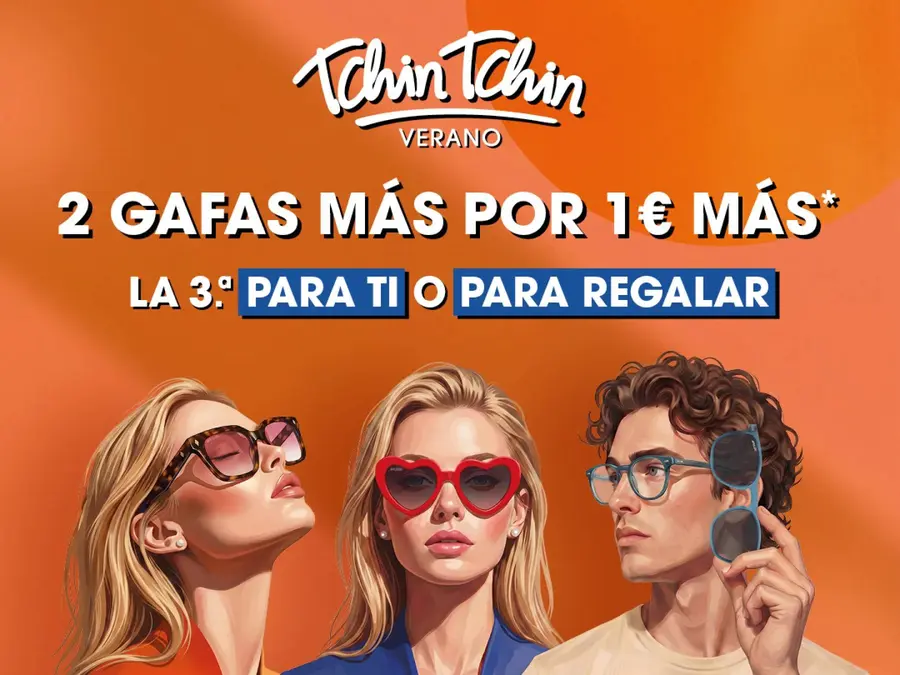 2 GAFAS POR 1€ MAS*