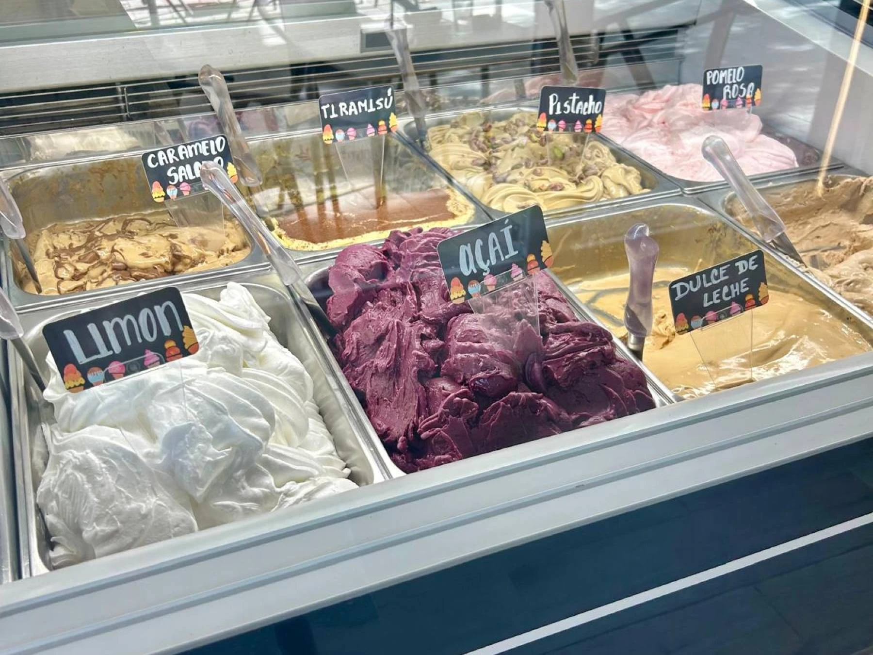 Helados y batidos