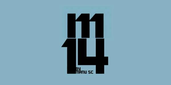 logo M14 BY MANU SC