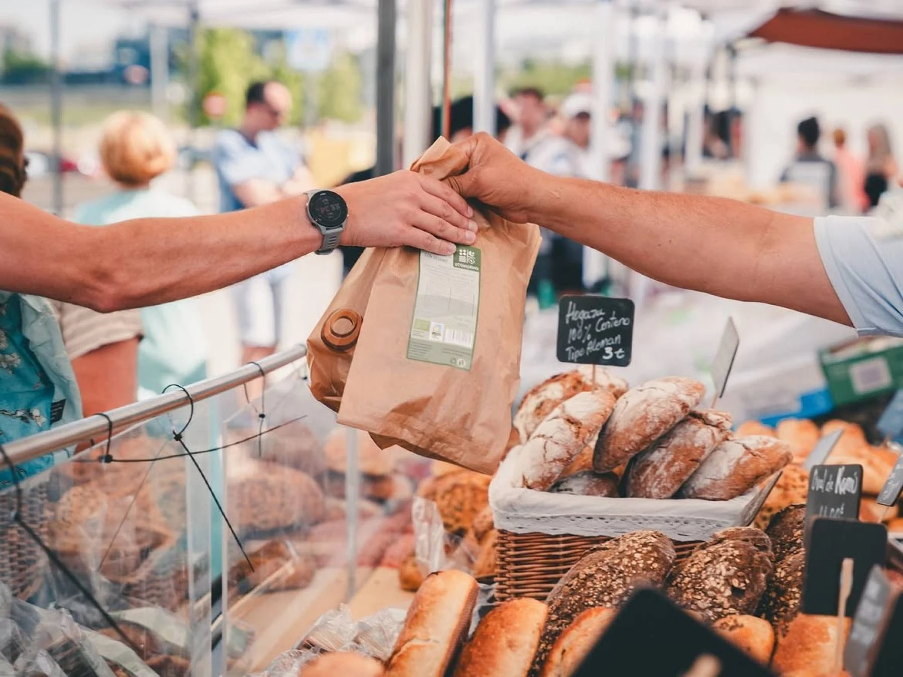 Venta directa del productor al consumidor