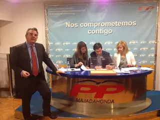 Narciso De Foxá renueva su presidencia en el Partido Popular de Majadahonda