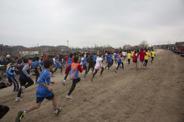 
                                                    Más de 1.000 escolares disputaron en Majadahonda el campeonato regional de campo a través
