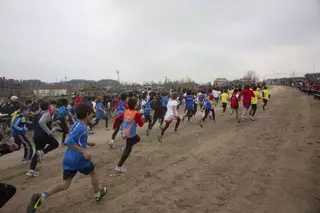 Más de 1.000 escolares disputaron en Majadahonda el campeonato regional de campo a través
