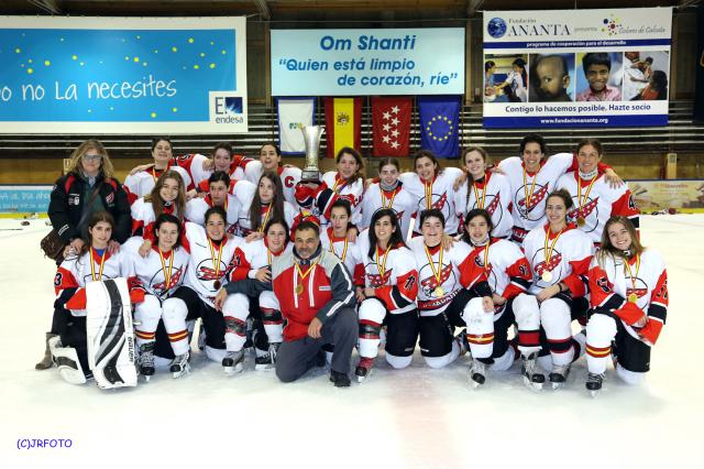 La SAD Majadahonda consigue su primer título de Liga Femenina de Hockey Hielo