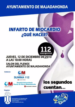 El Ayuntamiento organiza una charla sobre cómo actuar en caso de infarto de miocardio