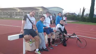 La escuela municipal de atletismo se integra en la Federación Madrileña de Deportes de Discapacitados Físicos