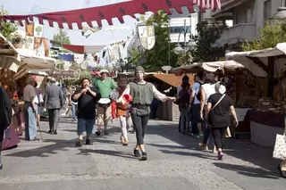 Jugadores del Rayo Majadahonda, pregoneros de las Fiestas de Majadahonda que arrancan mañana