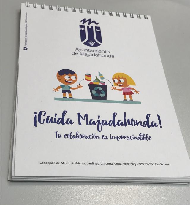 El Consistorio de Majadahonda entregará una “Libreta Responsable del Reciclaje” a niños de diez años