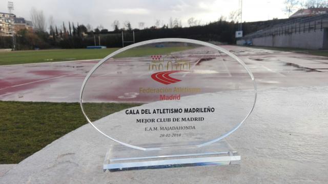 
                                                    La Federación reconoce al Club de Atletismo Majadahonda como el tercero mejor de Madrid