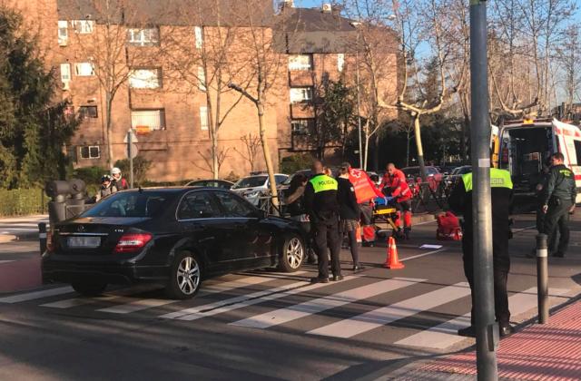 
                                                    Atropello en la Avenida de España de Majadahonda