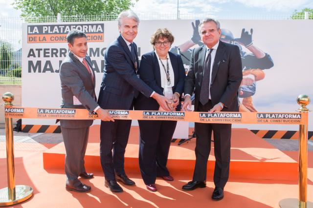 La Plataforma de la construcción inaugura su centro de Majadahonda