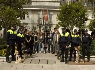 La Policía Local de Majadahonda presenta su unidad canina