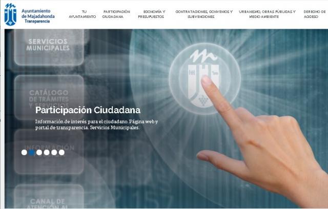 
                                                    El Ayuntamiento de Majadahonda estrena Portal de Transparencia