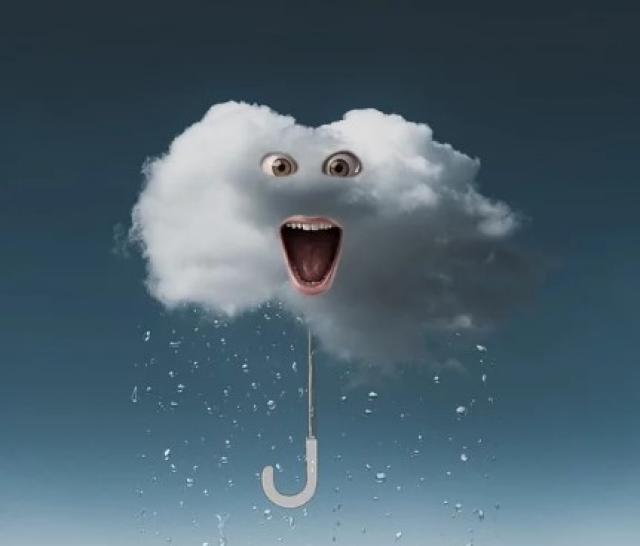 
                                                    Nubes y lluvia en la previsión del tiempo para el fin de semana