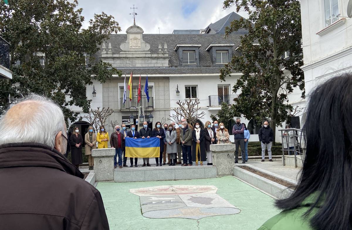 Majadahonda se suma a los actos en contra de la guerra que se están convocando en todo el país
