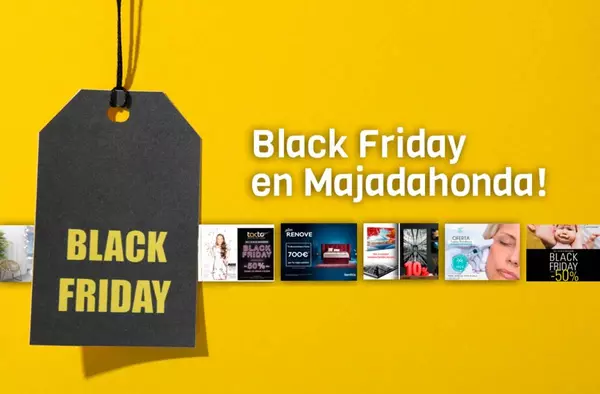 InfoMajadahonda.com lanza su Especial Black Friday del comercio local con descuentos hasta del 50%