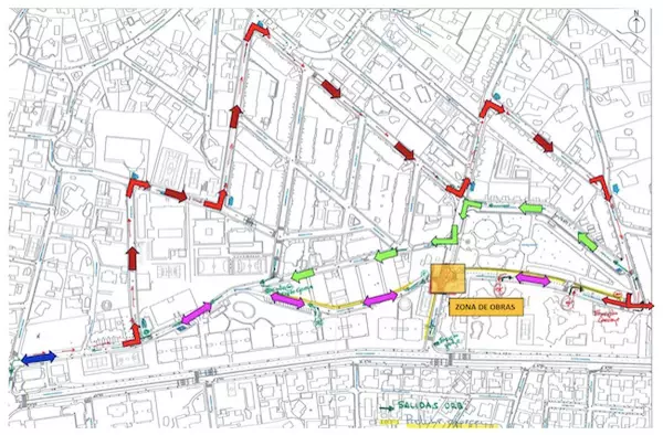 Desvíos y cortes de tráfico en las calles de Majadahonda hasta finales de agosto: estas son las vías afectadas