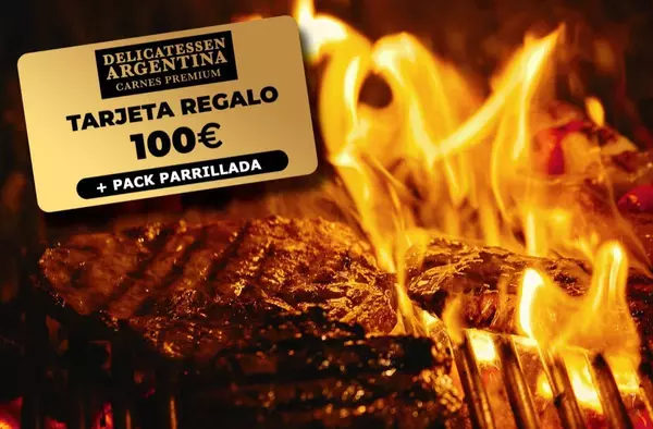 Delicatessen Argentina regala un tarjeta de 100 euros y un pack de parrilla para 6 personas: cómo conseguirlo