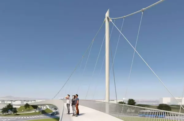 Preocupación en el PSOE Majadahonda por las obras de la pasarela Roza Martín a manos de una empresa condenada por la Gürtel