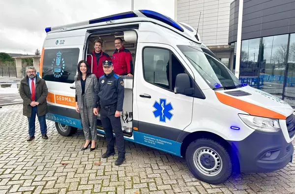 Majadahonda recibe la nueva ambulancia de Protección Civil para mejorar la atención de urgencia 