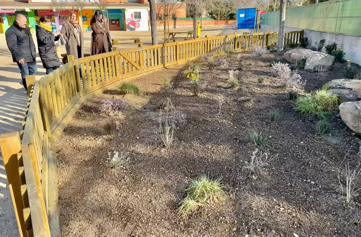  Los colegios San Pío X y Antonio Machado de Majadahonda estrenan nuevos patios: estas son las mejoras