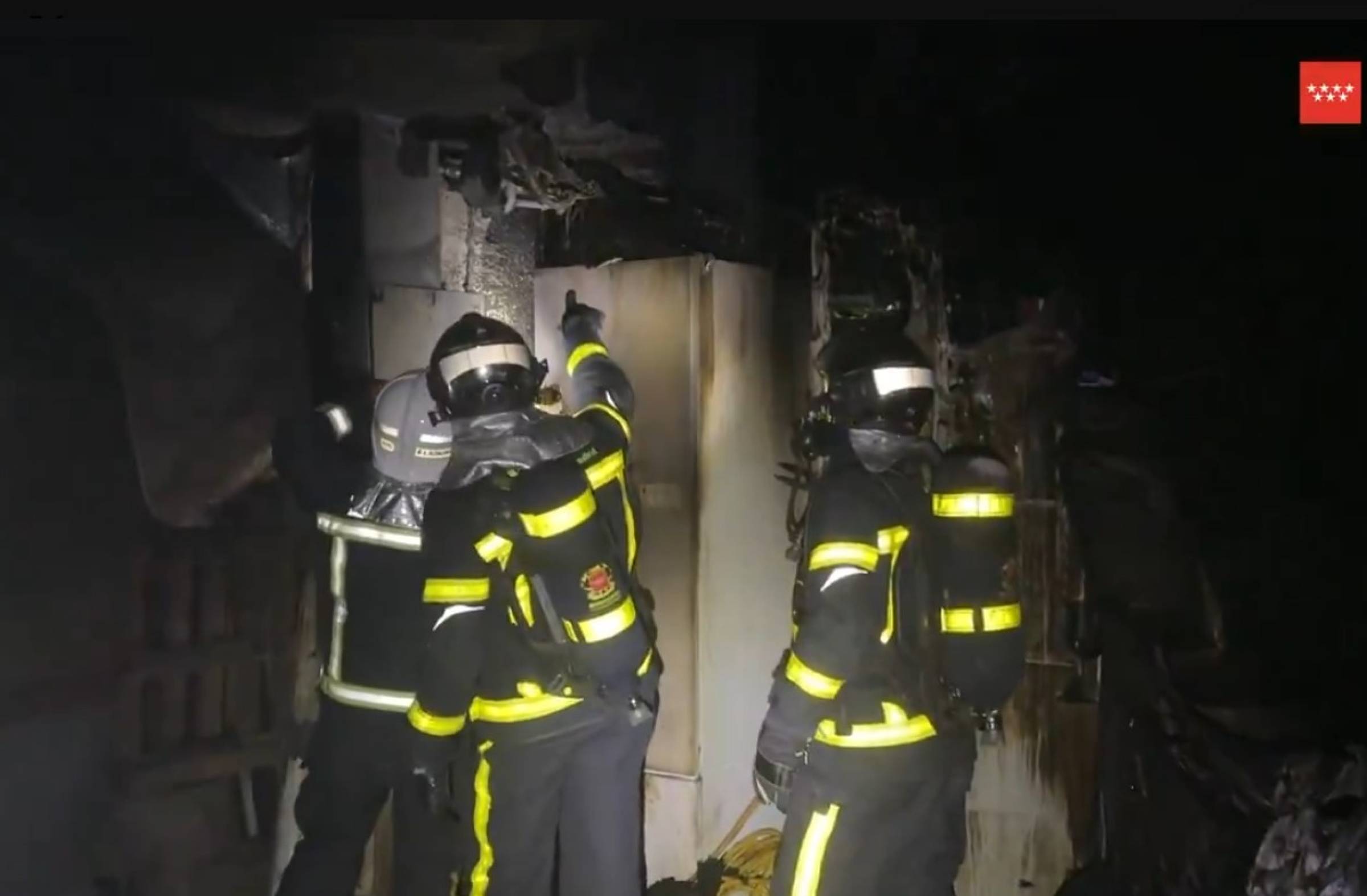 Un nuevo incendio en un garaje de Majadahonda moviliza a los servicios de emergencia