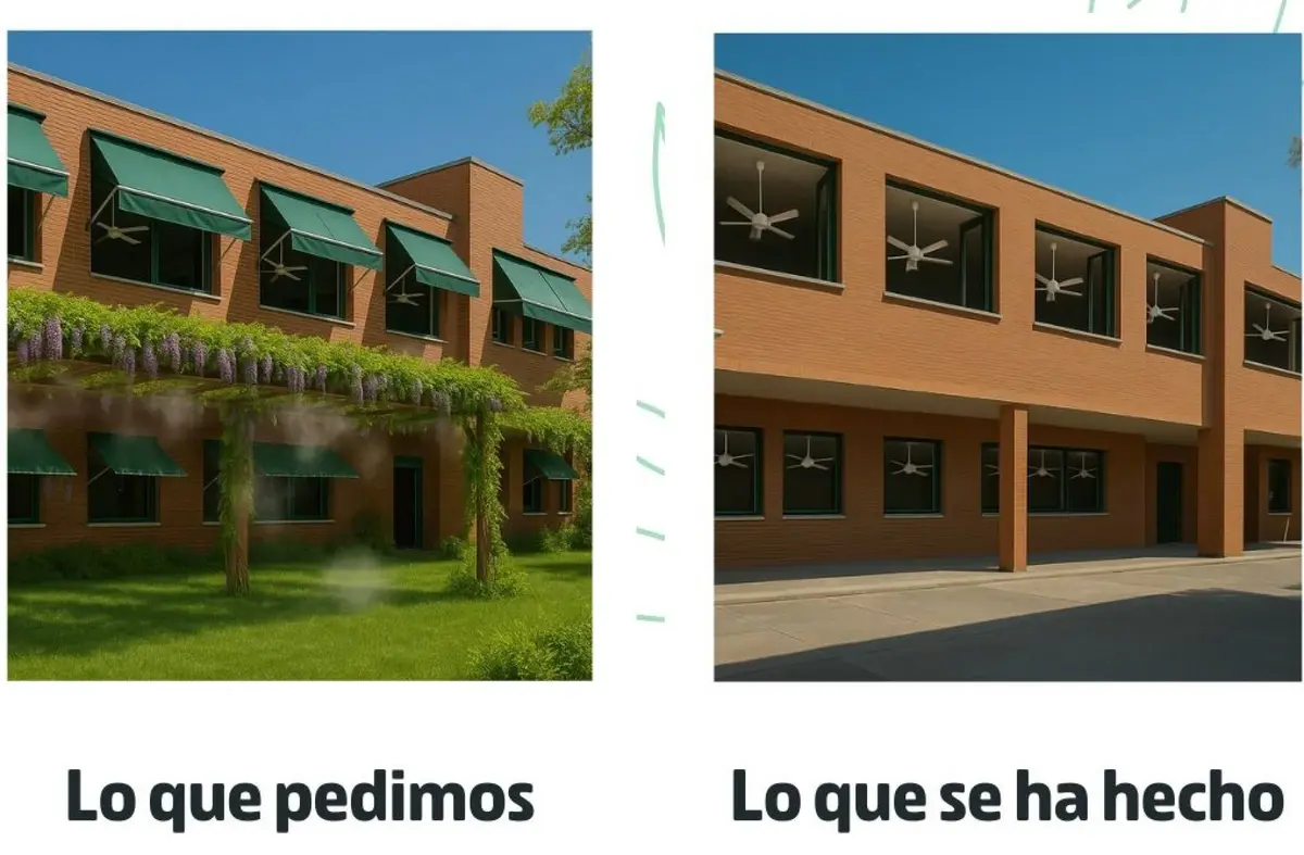 La Plataforma en Defensa de la Educación Pública de Majadahonda vuelve a exigir la climatización en los colegios