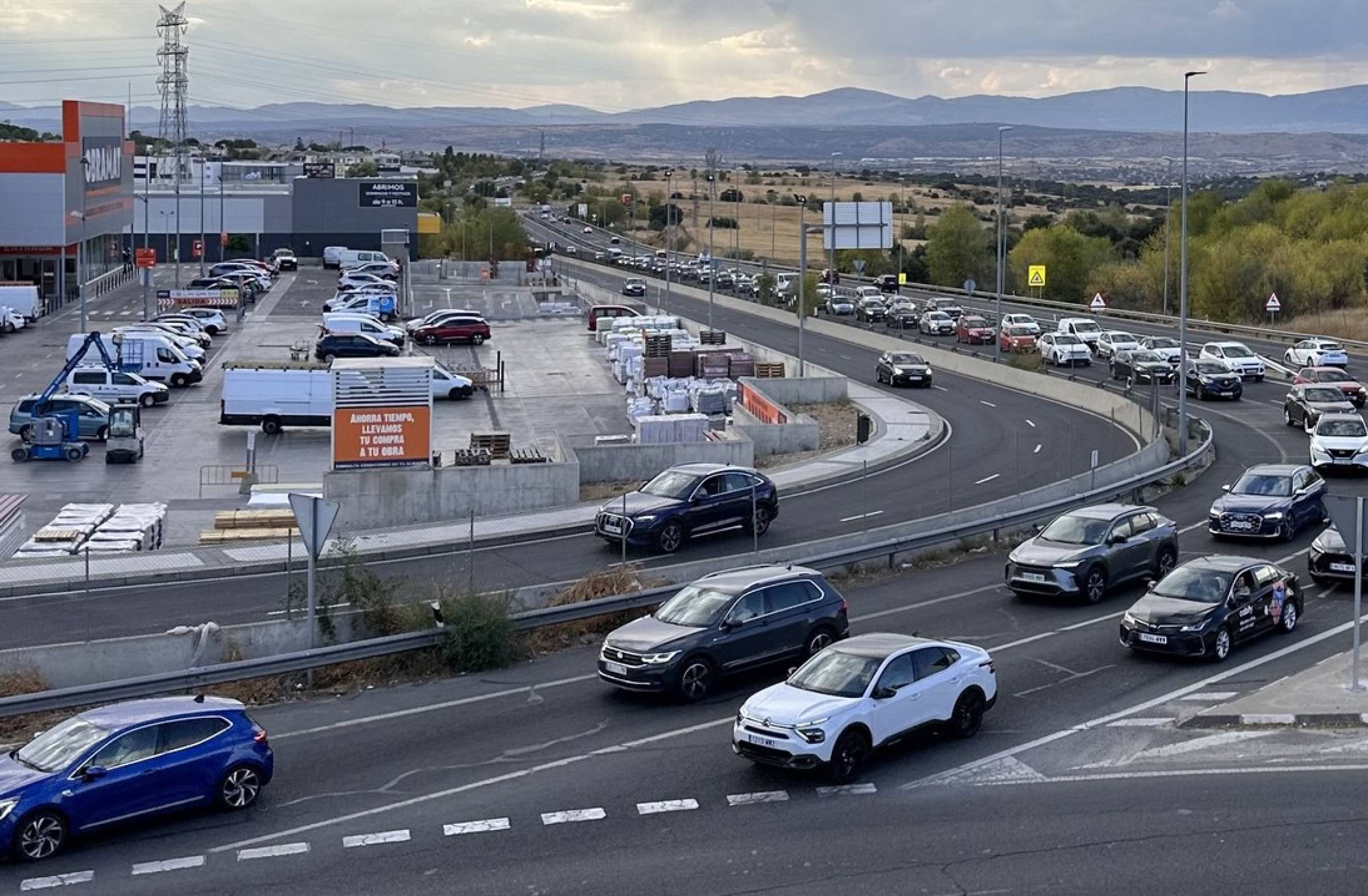 VOX Majadahonda denuncia los problemas de tráfico de las rotondas de acceso a la M-503 y la M-50 