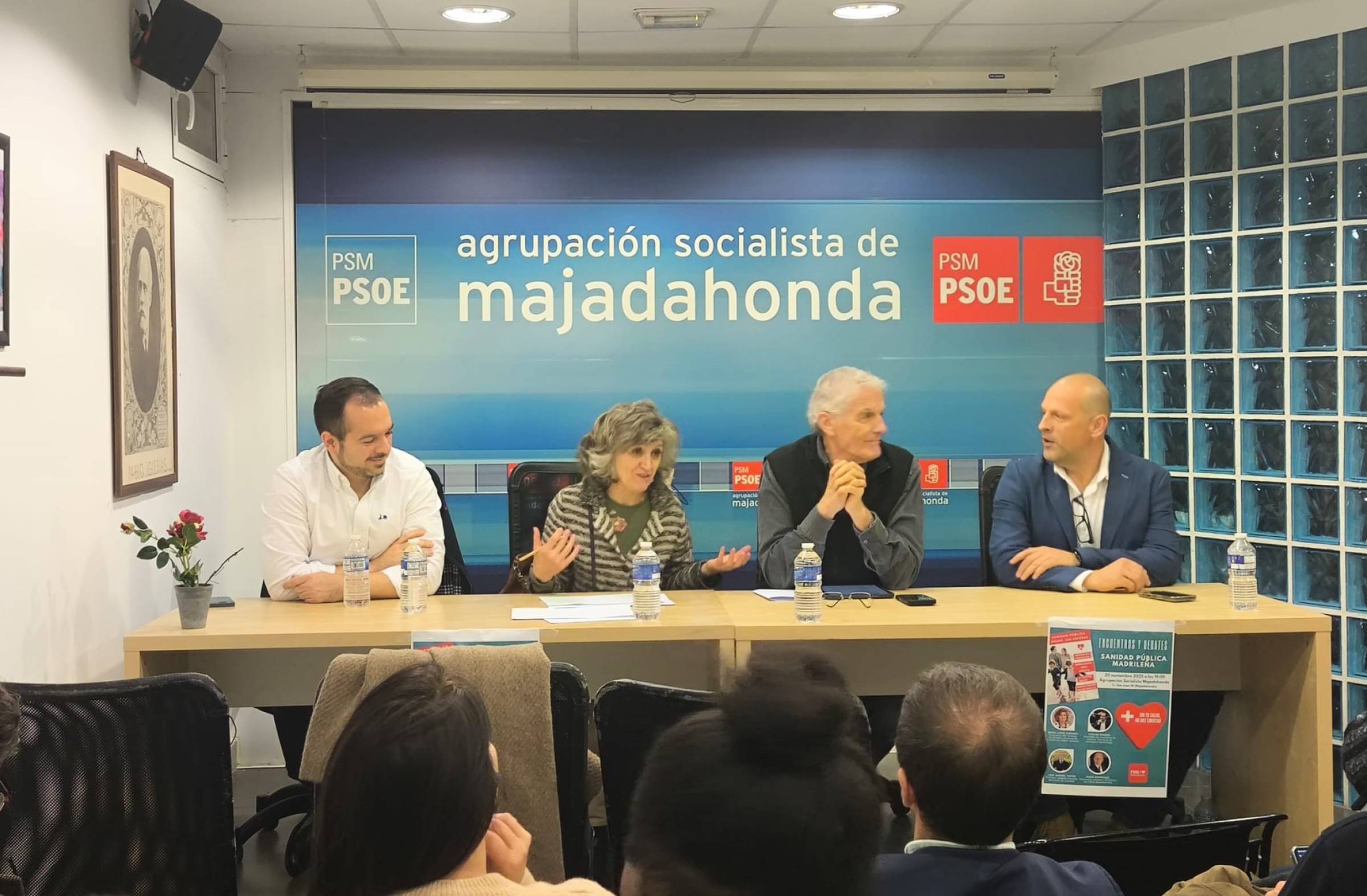 El PSOE de Majadahonda reclama más inversión sanitaria y denuncia el deterioro del sistema público en Madrid