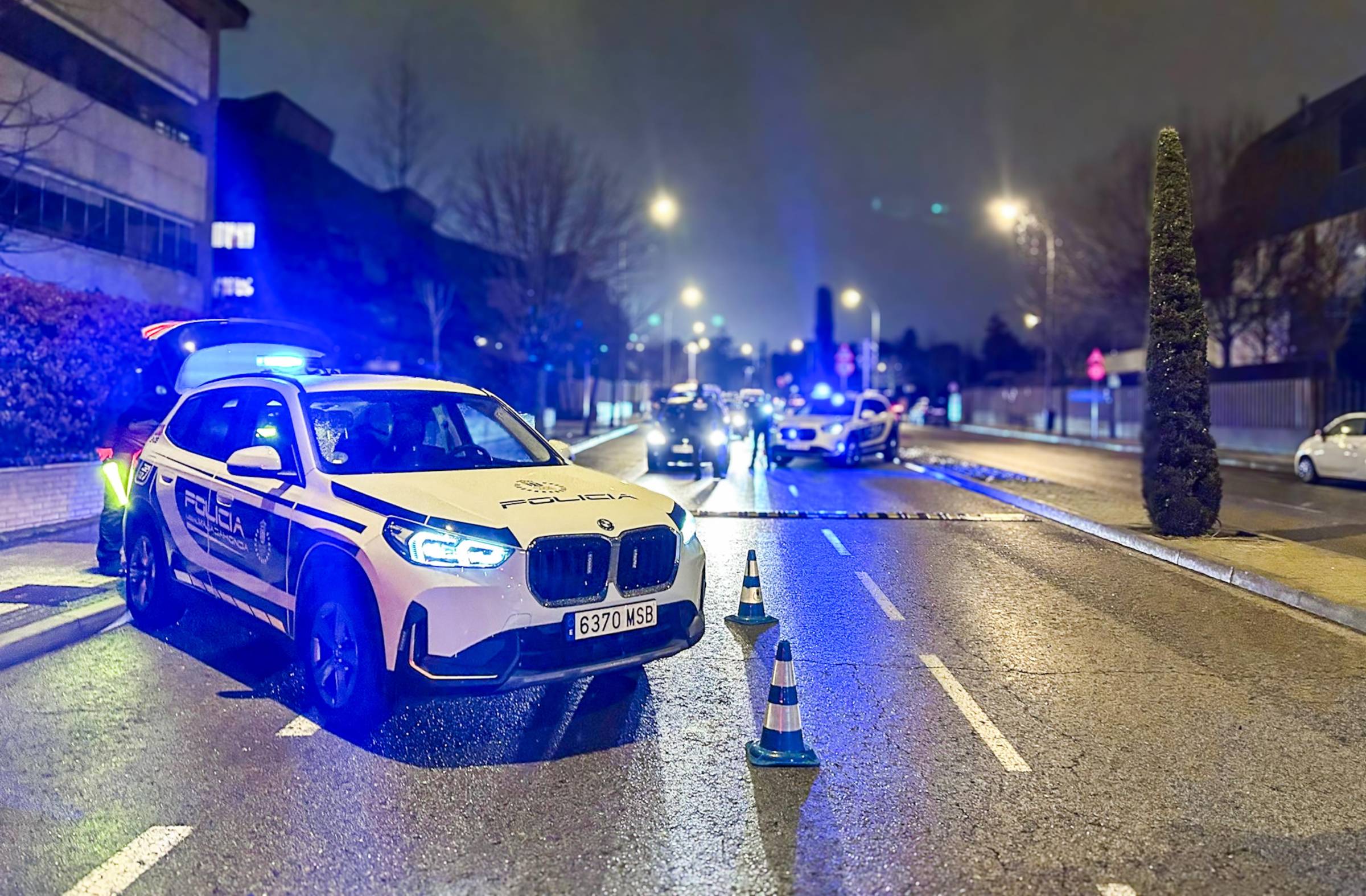 La Policía Local de Majadahonda refuerza los controles de alcohol y drogas al volante estas Navidades