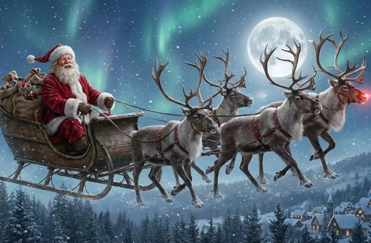 El trineo de Papá Noel recorrerá las calles de Majadahonda por primera vez