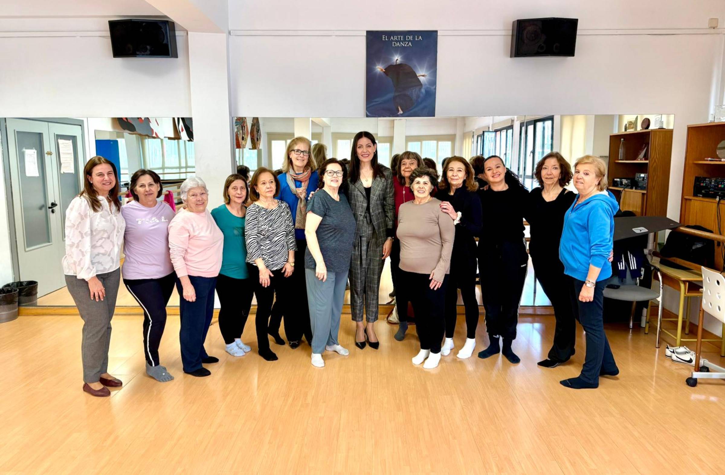 Majadahonda incrementa las plazas de las clases de danza para adultos e incorpora un grupo de barre