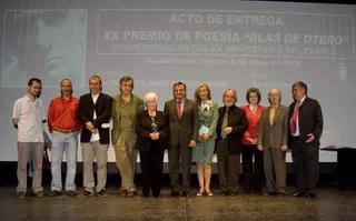 Javier Vázquez Losada, galardonado con el XX Premio de Poesía Blas de Otero