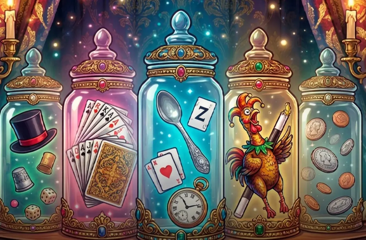 ESPECTÁCULO DE MAGIA. 'Magia de cerca en frascos pequeños'. 12 y 13 de Junio en Las Rozas