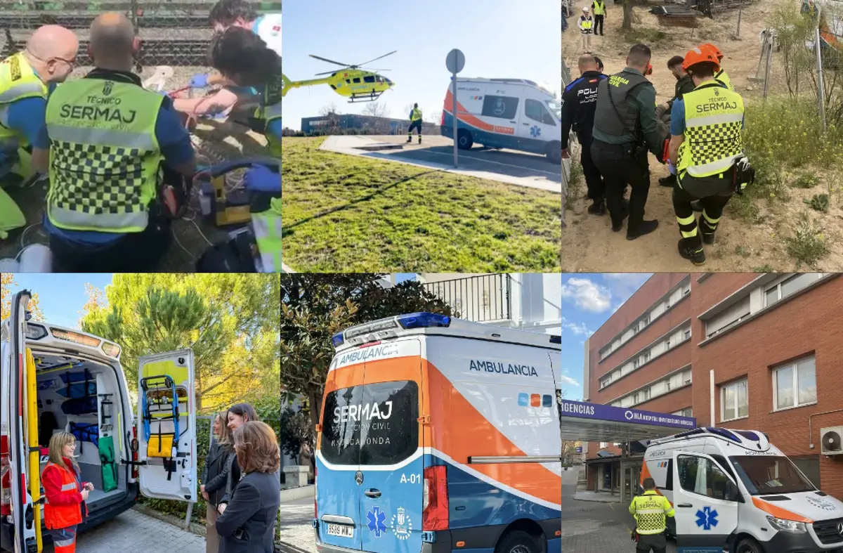 La ambulancia del SERMAJ ha atendido 1.453 emergencias durante su primer año de funcionamiento