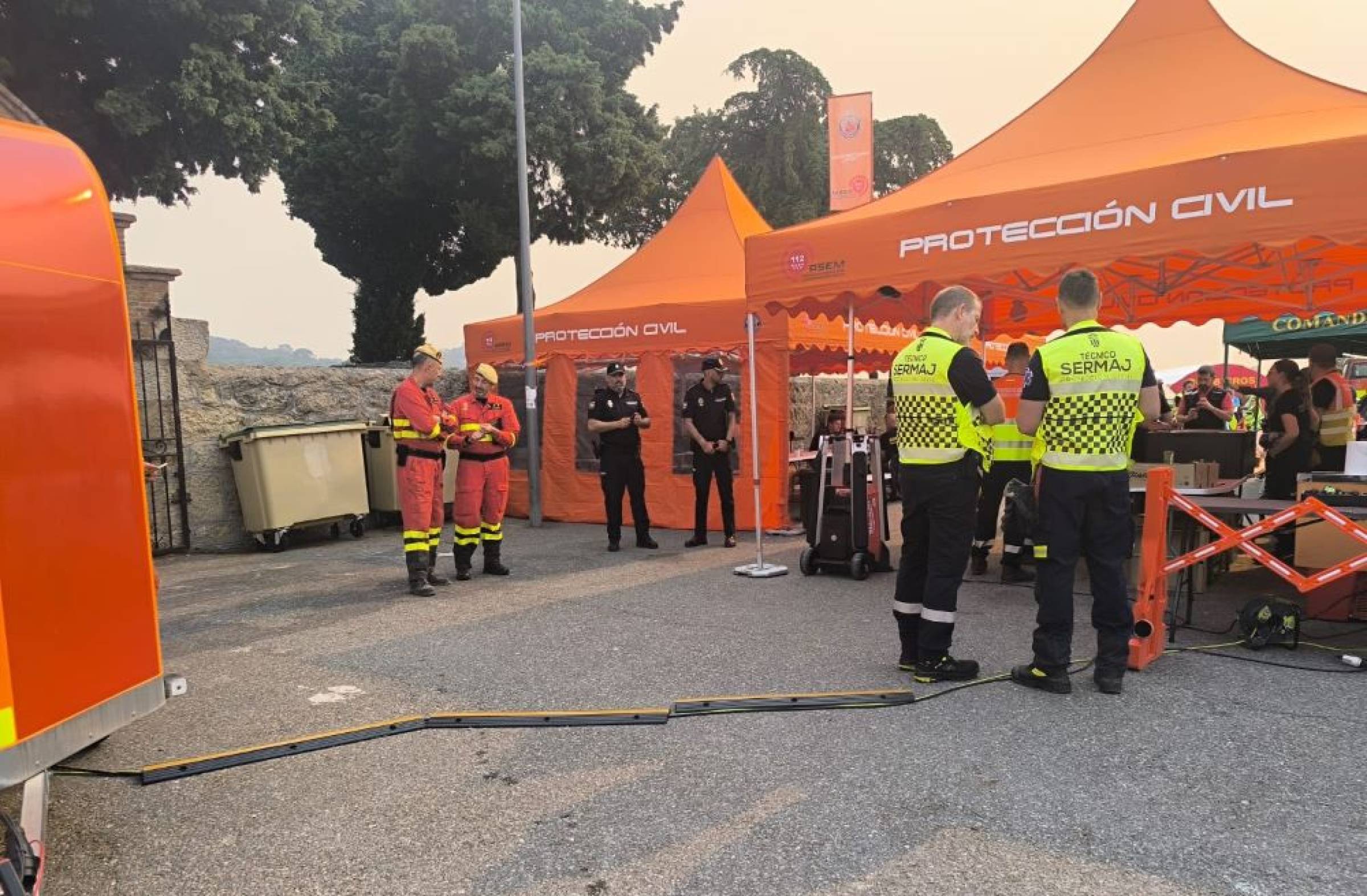 Majadahonda participa en el dispositivo de emergencia por los incendios forestales en la Comunidad de Madrid 