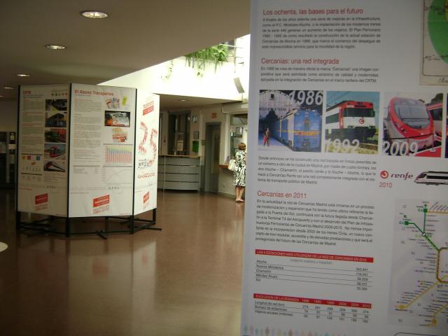 
                                                    Los 25 años de vida del Consorcio Regional de Transportes se exponen en la Casa de la Cultura de Majadahonda
