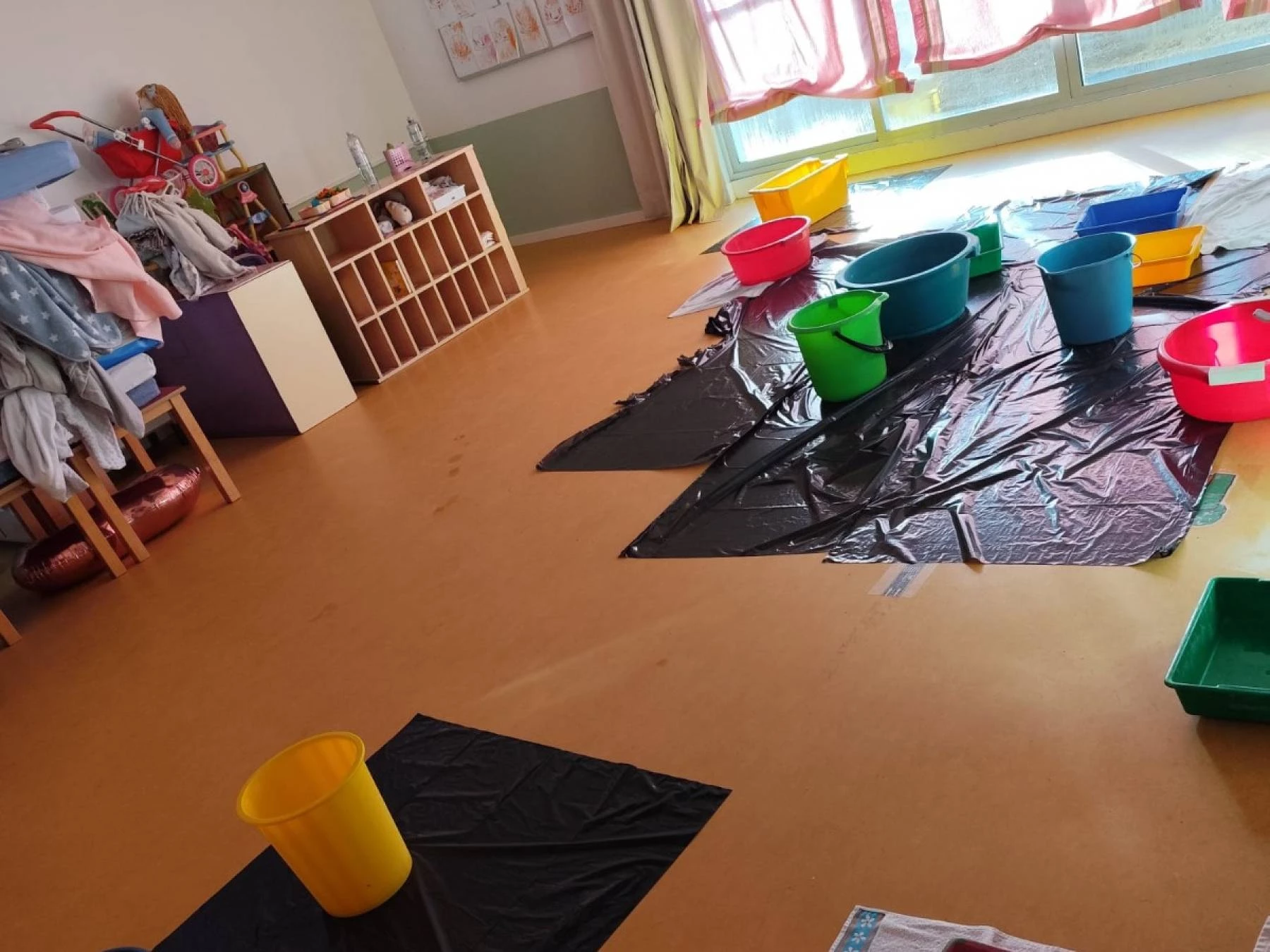 Goteras en la Escuela Infantil Tamaral