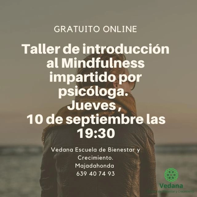 Taller gratuito de introducción al Mindfulness y a la meditación Online
