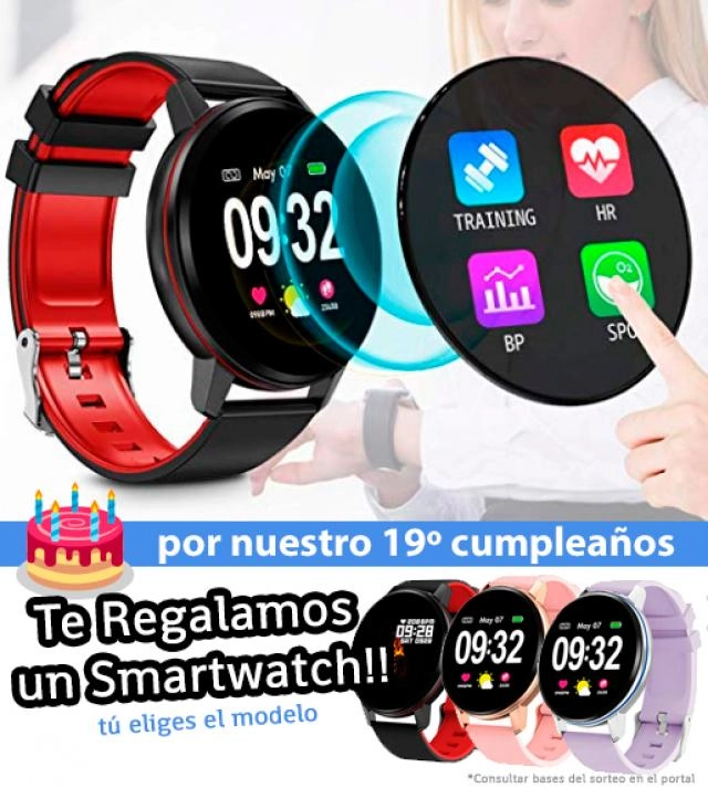 SORTEO: Regalamos un Smartwatch!!