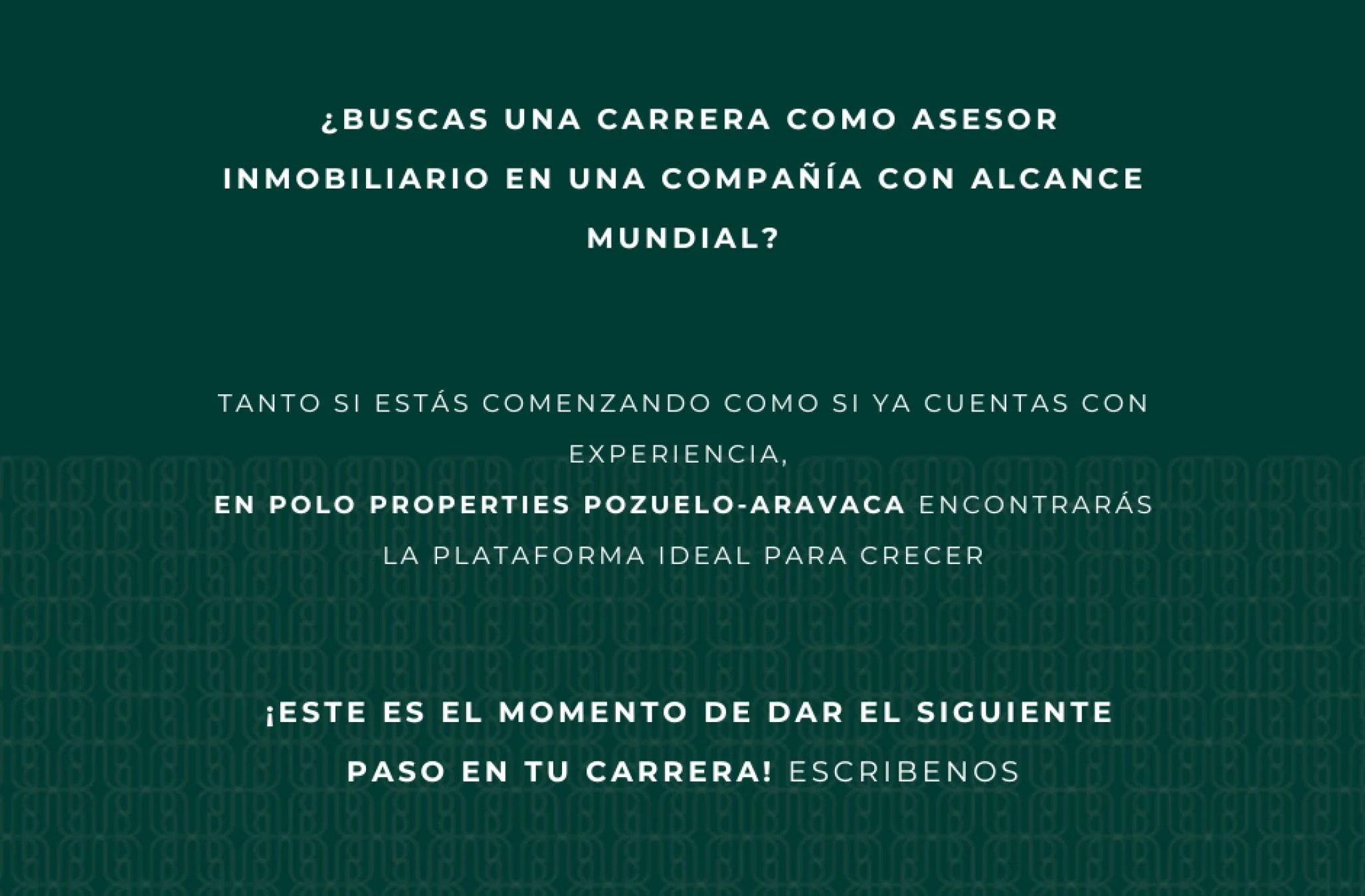 ASESORES INMOBILIARIOS PARA POZUELO Y ARAVACA
