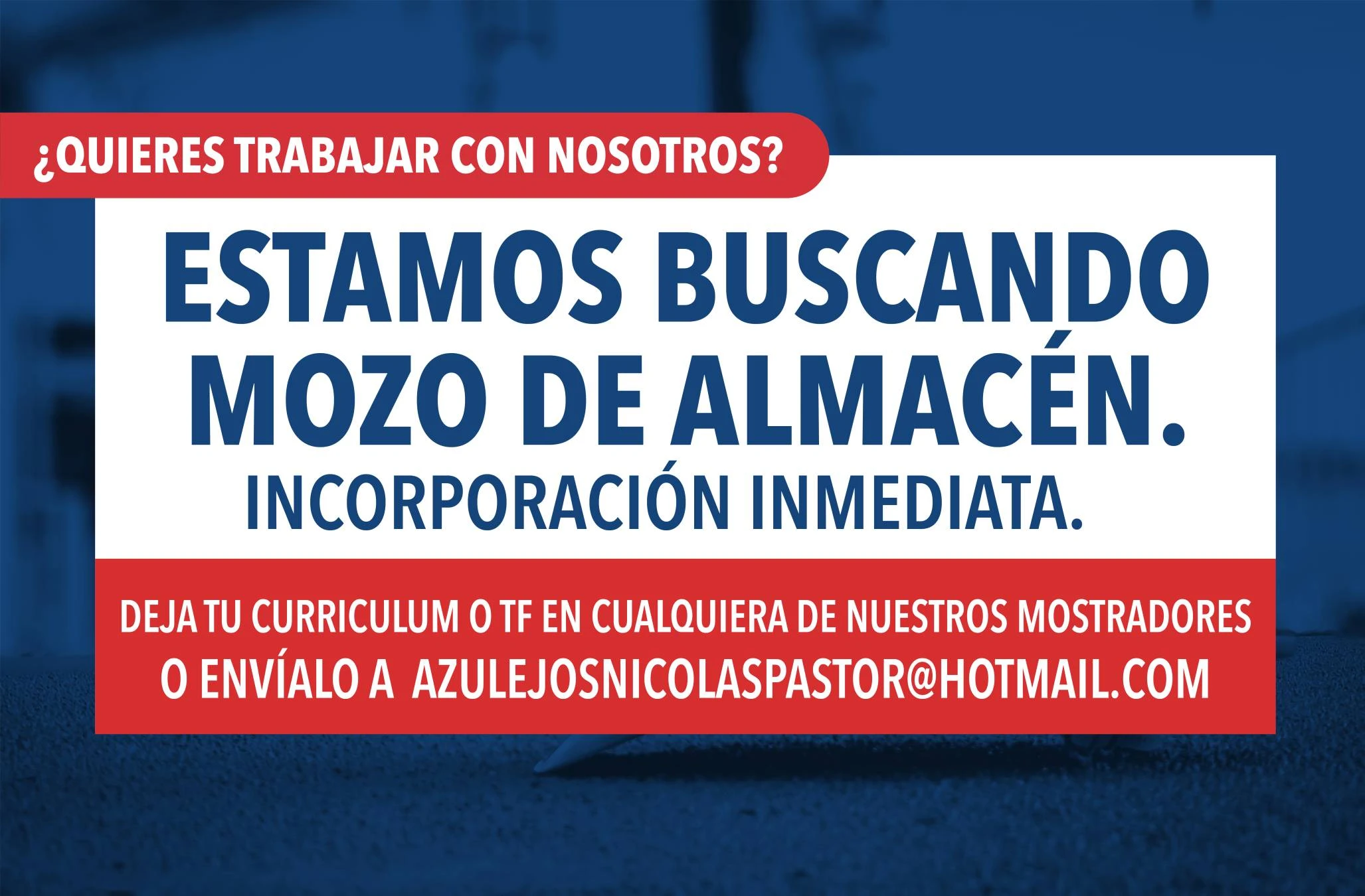 Busco empleo 